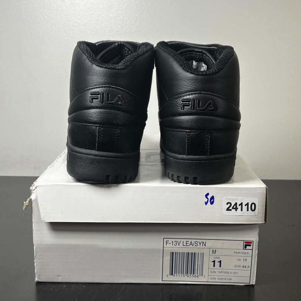 Fila F13 Velcro 'Triple Black' 11 (Lightly Worn Pre-Owned)Fila - Image 5