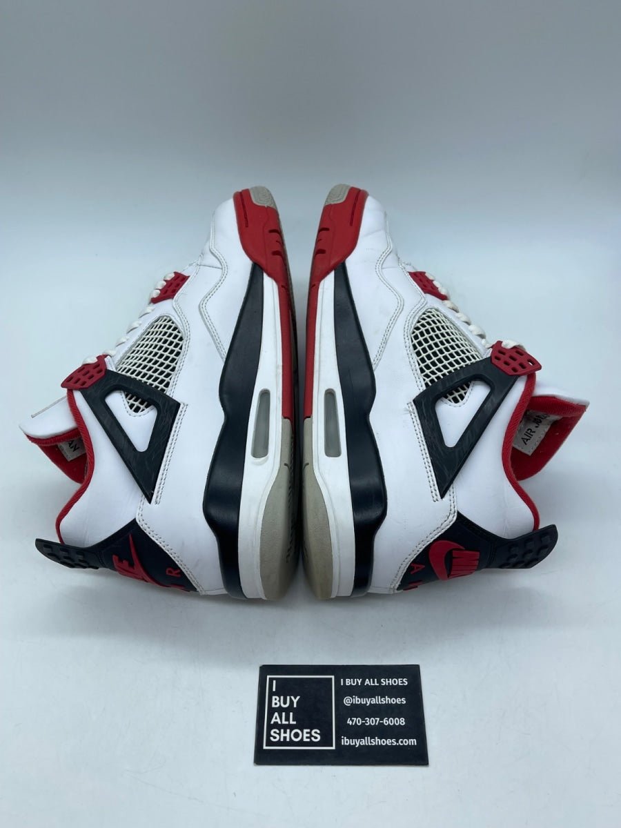 Jordan 4 Retro Fire Red (2020) 10 (Moderately Worn Pre-Owned) - Image 6