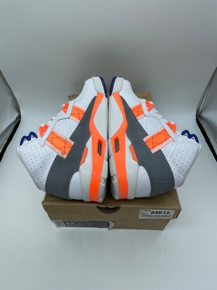 Nike Air Trainer SC Bo Jackson 8.5 (Moderately Worn Pre-Owned)NikeWhite/Lght Zn Grey-Ttl Orng-Stlth - Image 6