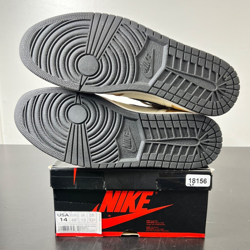 Jordan 1 Retro High Rookie of the Year 14 (Moderately Worn Pre-Owned)JordanGolden Harvest/Black-Sail - Image 5