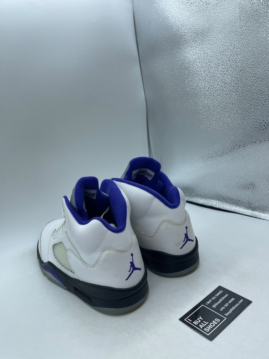 Jordan 5 Retro Dark Concord 11 (Heavily Worn Pre-Owned) - Image 4