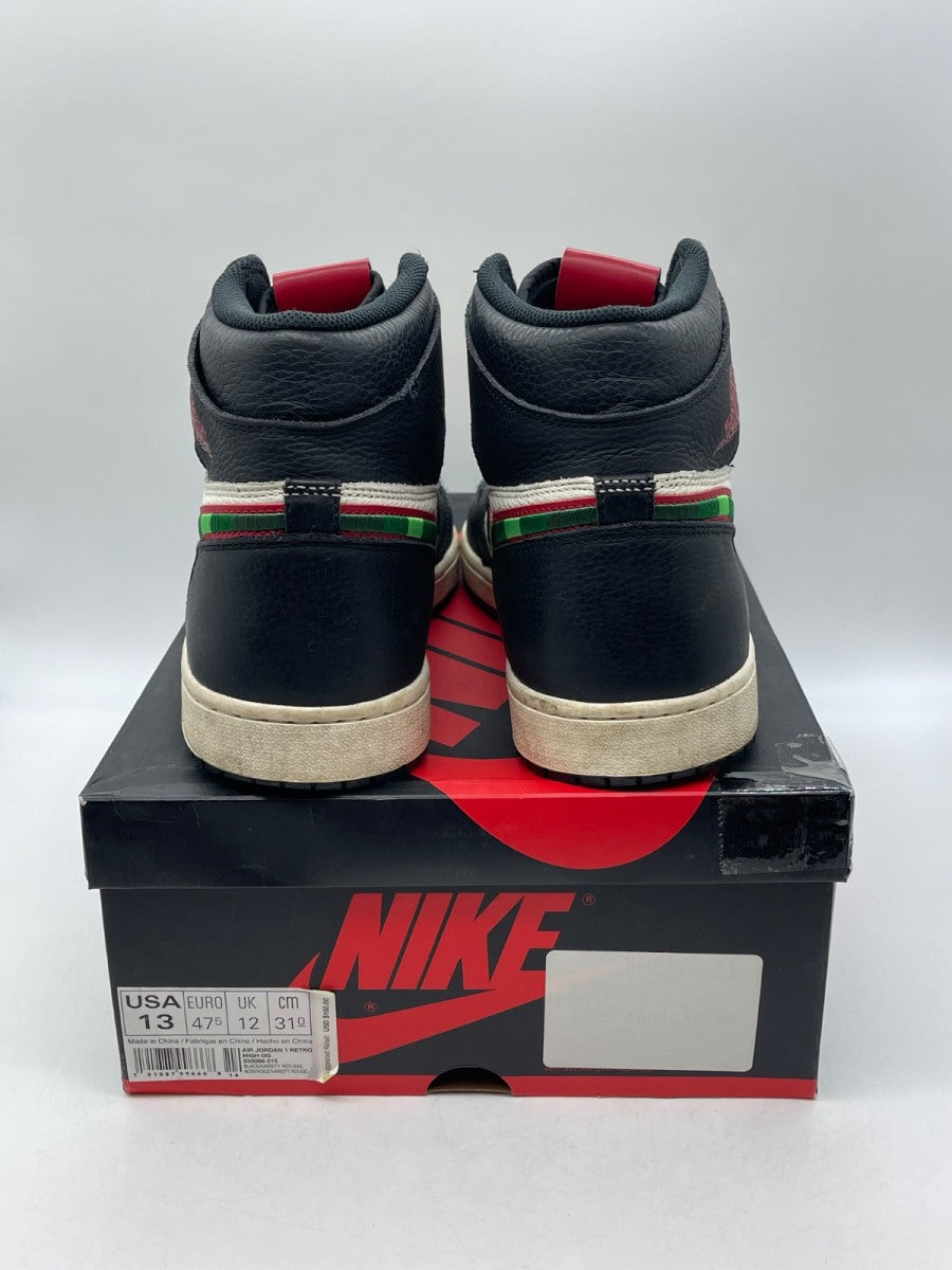 Jordan 1 Retro High Sports Illustrated (A Star Is Born) 13 (Heavily Worn Pre-Owned) - Image 3