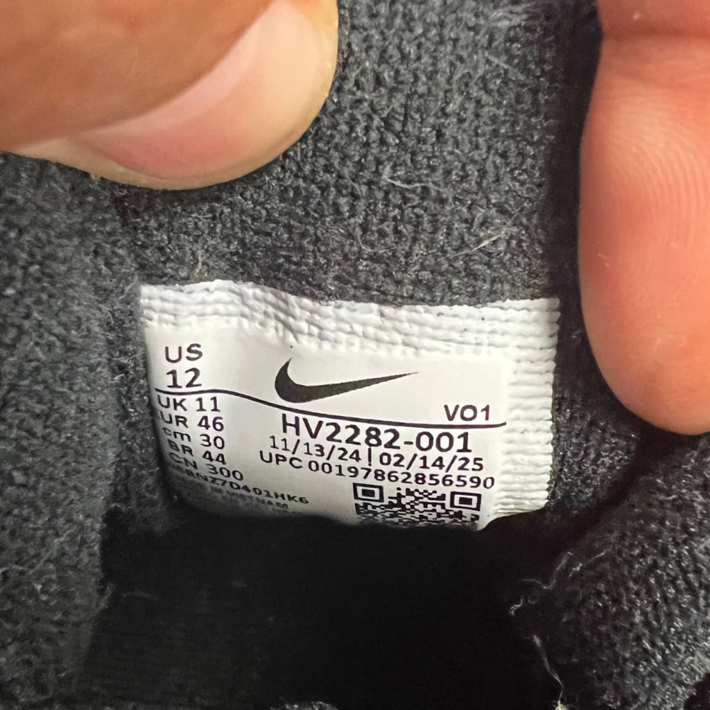 Nike Air Diamond Turf Ravens (2025) 12 (Lightly Worn Pre-Owned)NikeBlack/White-Club Purple-Metallic Gold - Image 7