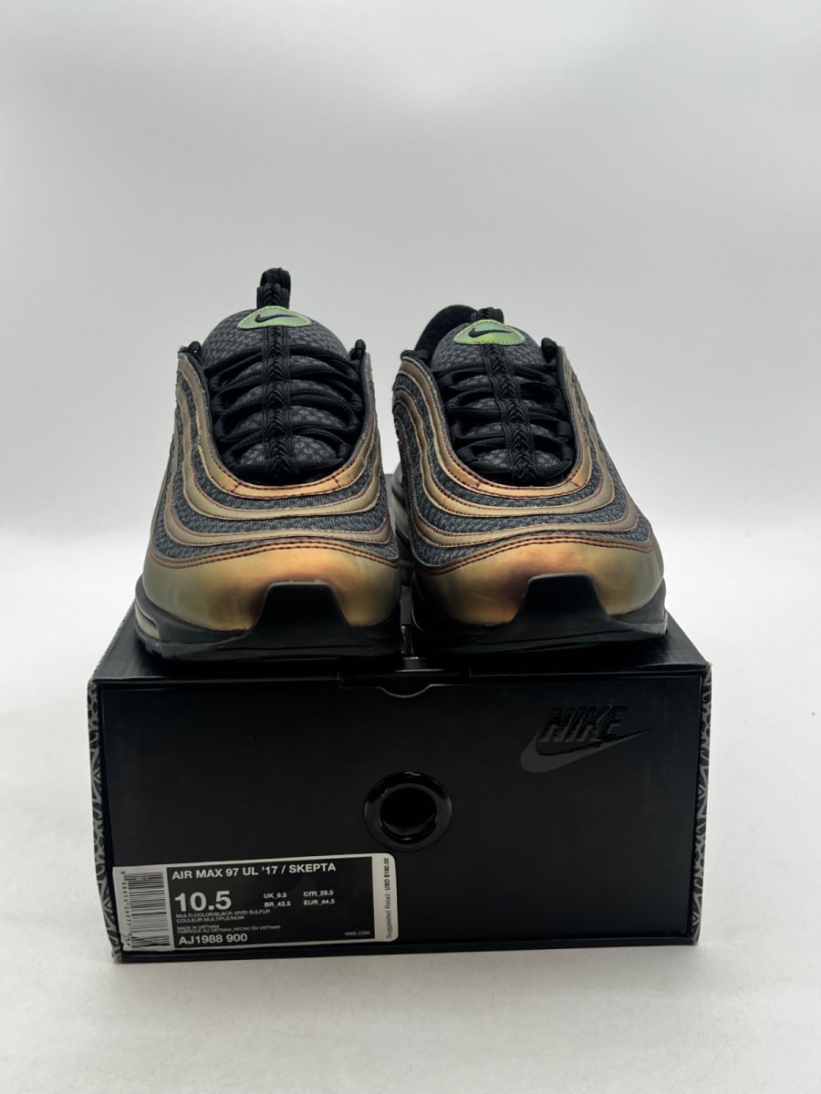 Nike Air Max 97 Ultra 17 Skepta 10.5 (Lightly Worn Pre-Owned)NikeMulti-Color/Black-Vivid Sulfur - Image 2