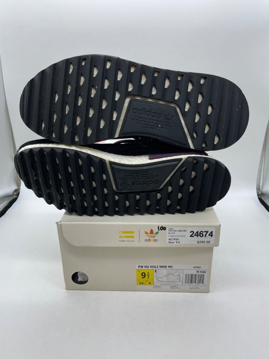 adidas Human Race NMD Pharrell Holi Festival (Core Black) 9.5 (Moderately Worn Pre-Owned)adidasCore Black/Deepest Purple/Core Black - Image 7