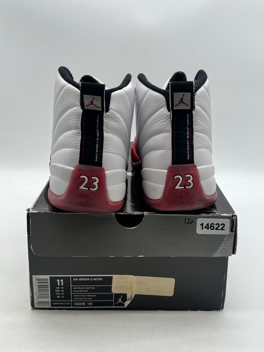 Jordan 12 Retro Cherry (2009) 11 (Moderately Worn Pre-Owned)JordanWhite/Varsity Red - Image 5