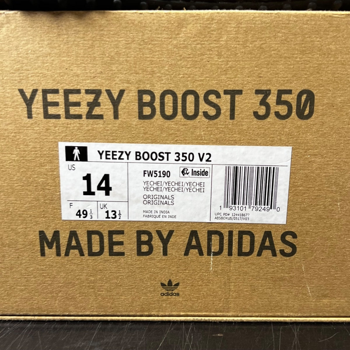 adidas Yeezy Boost 350 V2 Yecheil (Non-Reflective) (Size 14) Lightly Worn - Image 4