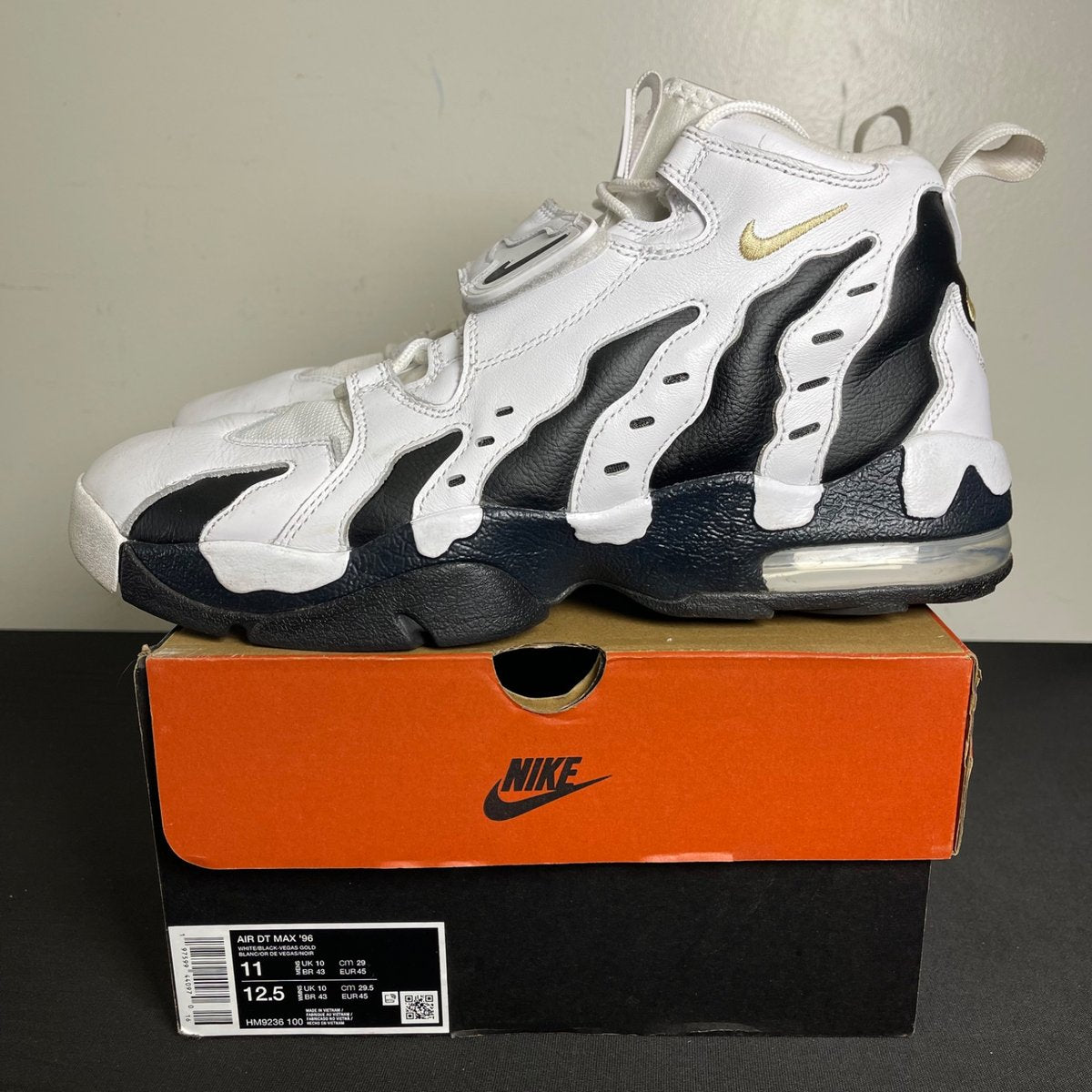 Nike Air DT Max '96 Colorado Away White Black (Size 11) - aux