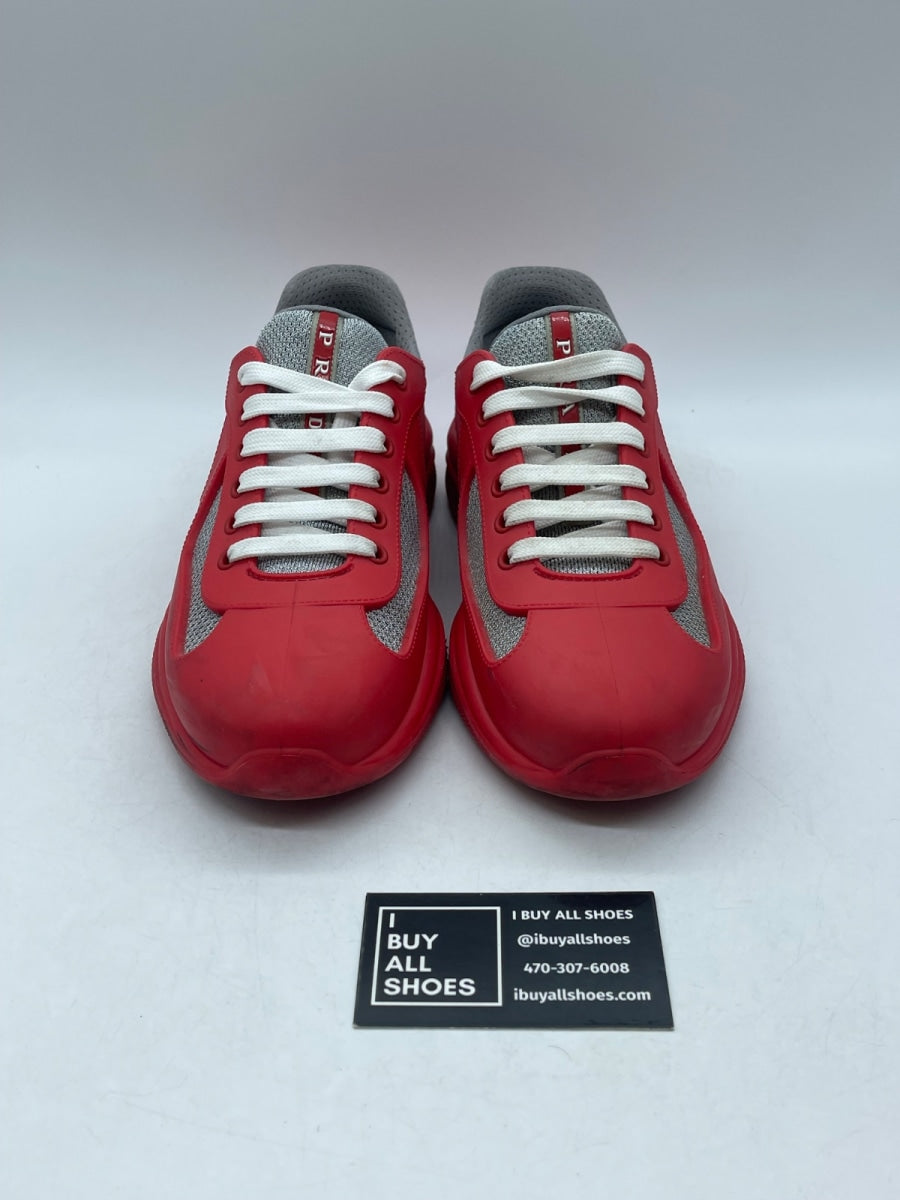 Prada America's Cup 'Soft Rubber - Red' 9 (Moderately Worn Pre-Owned) - Image 2