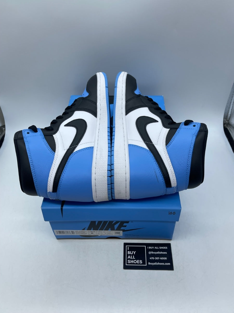 Jordan 1 Retro High OG UNC Toe 8 (Moderately Worn Pre-Owned) - Image 6