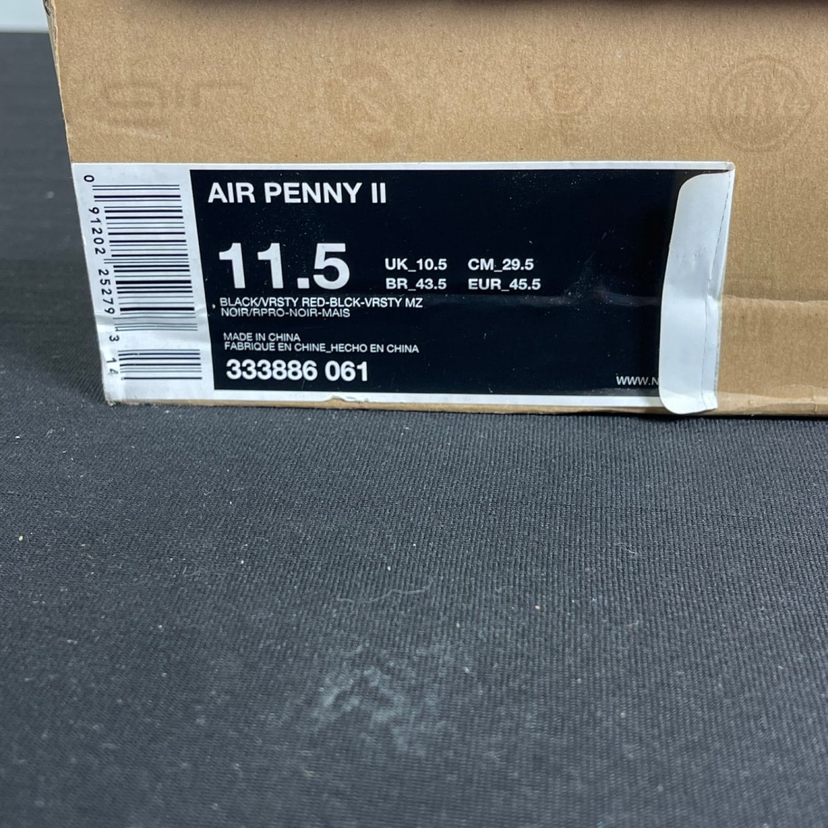Nike Air Penny 2 Miami Heat (2009) (Size 11.5) - Image 7