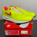 Nike Air Max 1 Magista Volt 11.5 (Moderately Worn Pre-Owned)NikeVolt/Hyper Punch-Ivory - Image 1