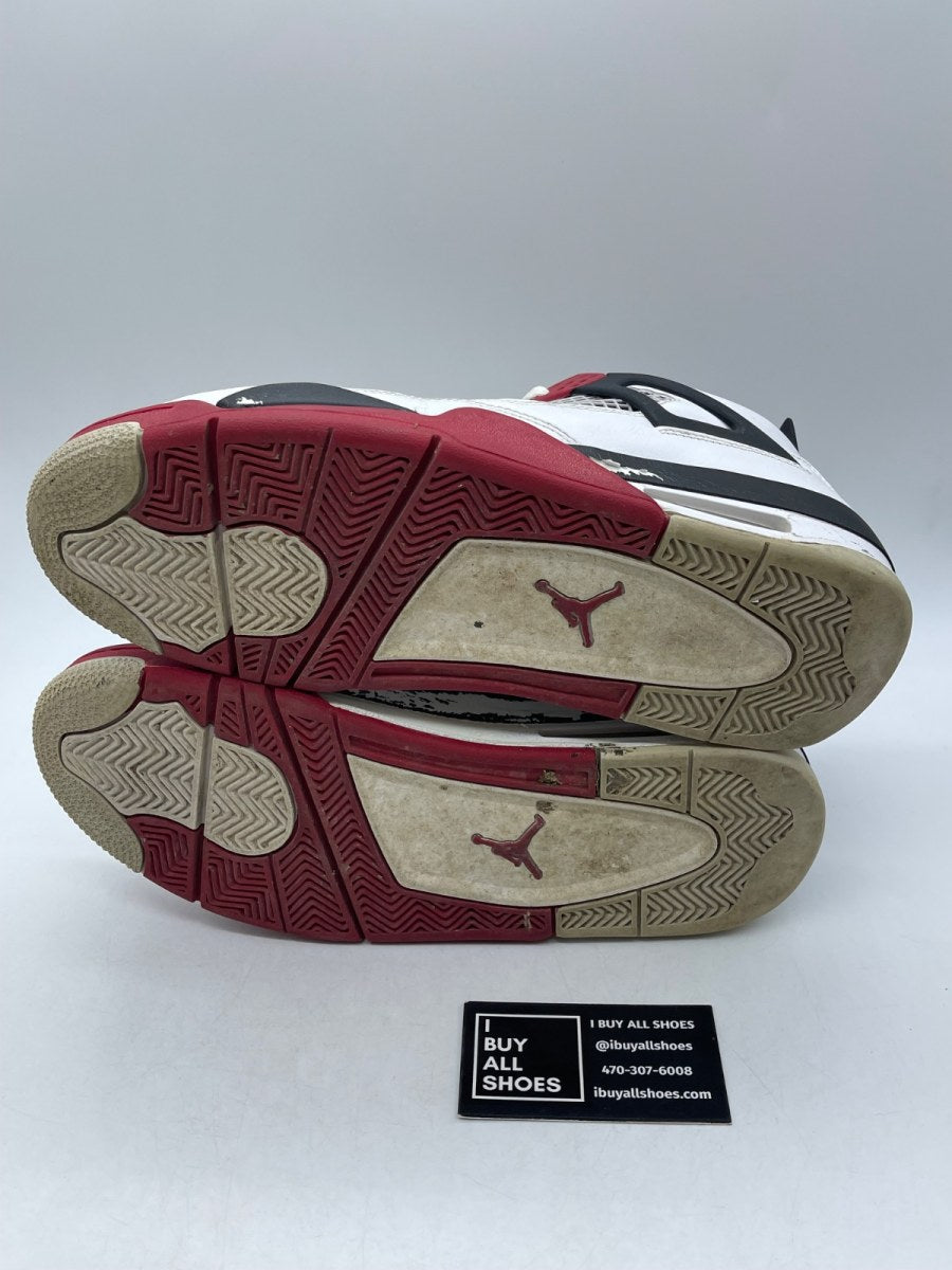 Jordan 4 Retro Fire Red (2012) 10 (Heavily Worn Pre-Owned) - Image 7