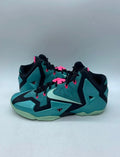 Nike LeBron 11 South Beach 12 (Lightly Worn Pre-Owned)NikeTurquoise/Black-Mint - Image 1