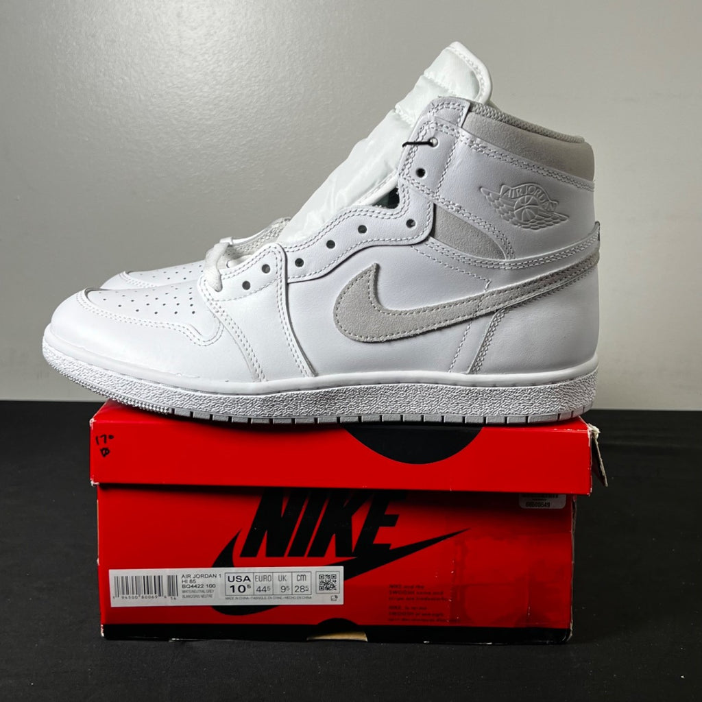 Jordan 1 Retro High '85 Neutral Grey 10.5 (New Pre-Owned)JordanWhite/Neutral Grey - Image 3