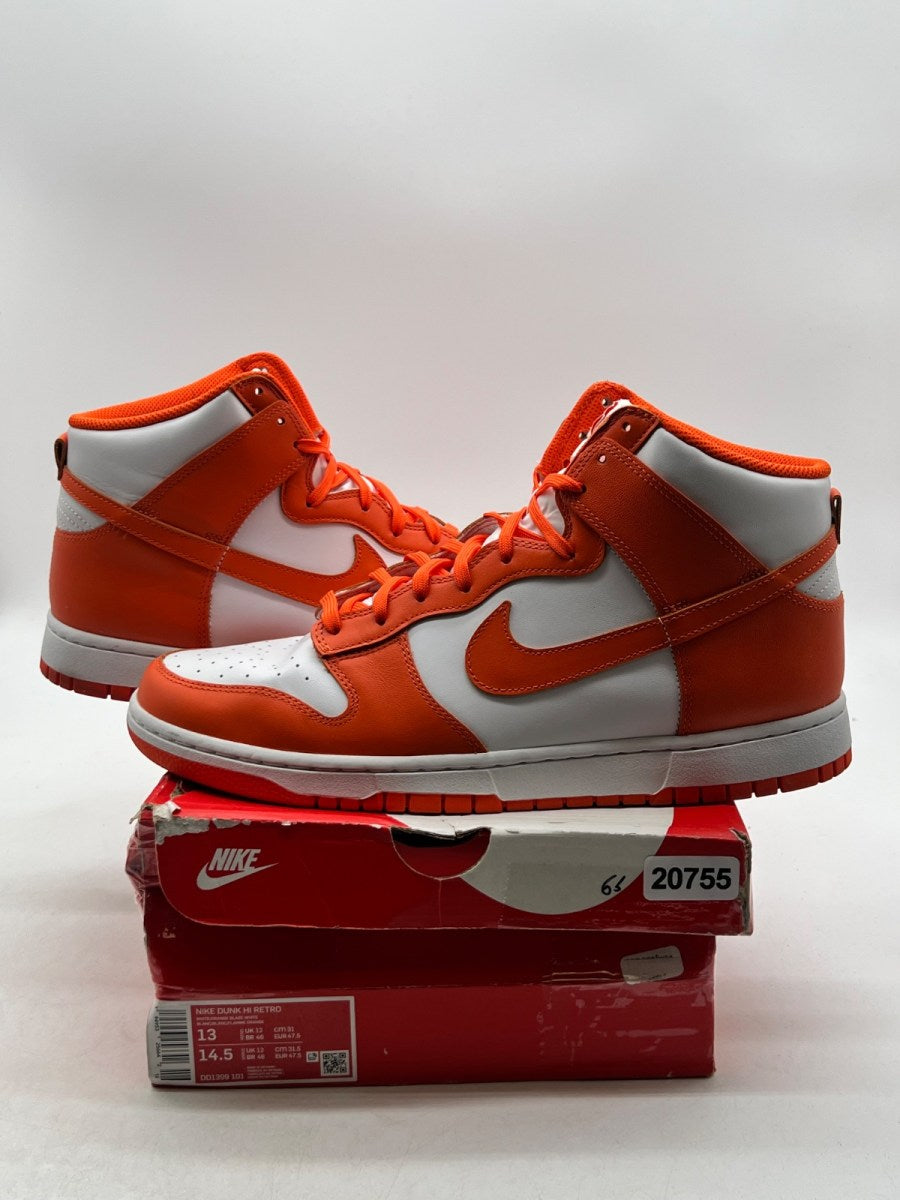 Nike Dunk High Syracuse (2021) 13 (Moderately Worn Pre-Owned) - Image 1