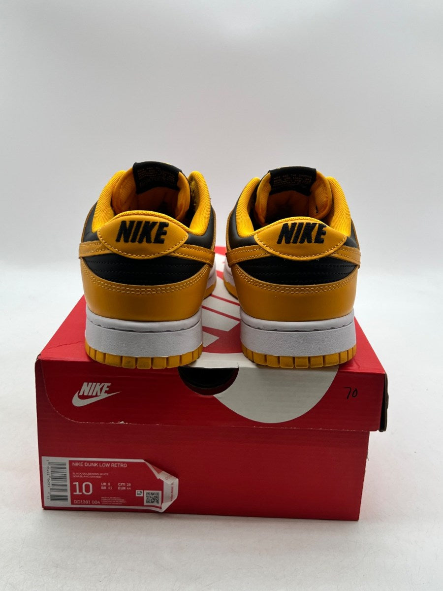 Nike Dunk Low Championship Goldenrod (2021) 10 (Moderately Worn Pre-Owned)NikeBlack/Goldenrod/White - Image 3
