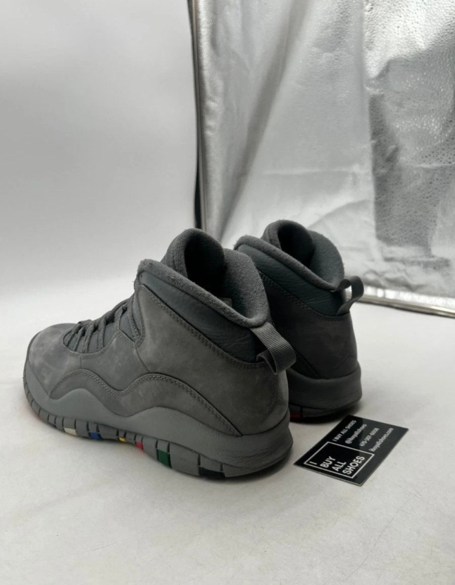 Jordan 10 Retro Cool Grey 11 (Lightly Worn Pre-Owned)JordanCool Grey/Cool Grey-White - Image 4