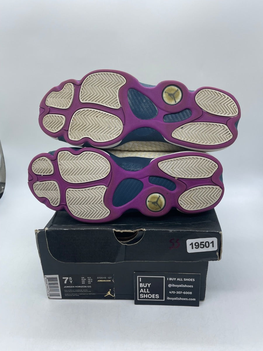 Air Jordan Horizon GS 'Sail Hyper Violet' 7.5 (Moderately Worn Pre-Owned) - Image 7