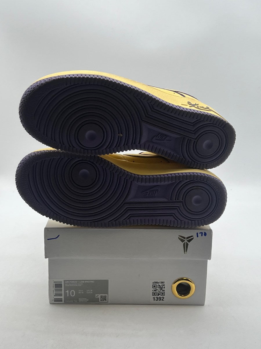 Nike Air Force 1 Low Protro Kobe Bryant Mamba Mentality 10 (Lightly Worn Pre-Owned)NikeSoft Yellow/Soft Yellow - Image 7