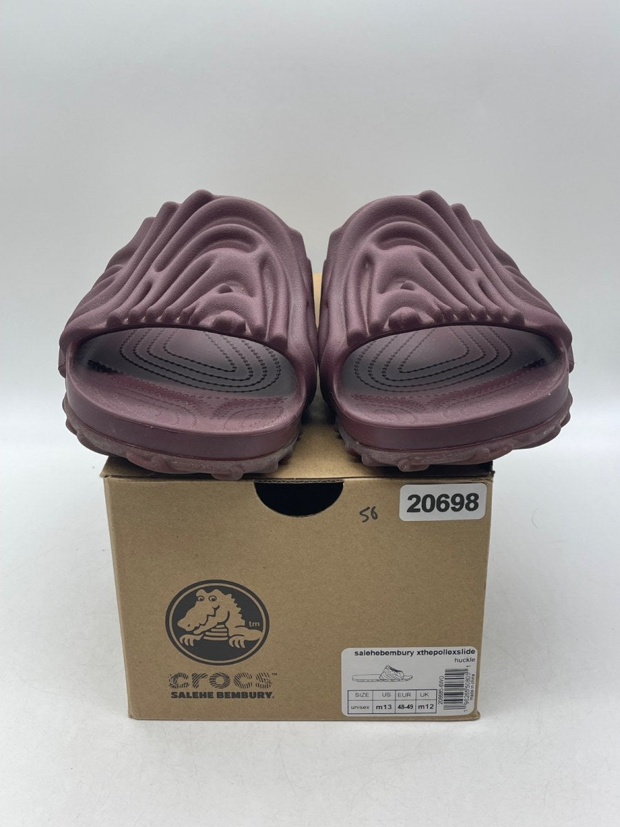 Crocs Pollex Slide by Salehe Bembury Huckle 13 (Moderately Worn Pre-Owned) - Image 2