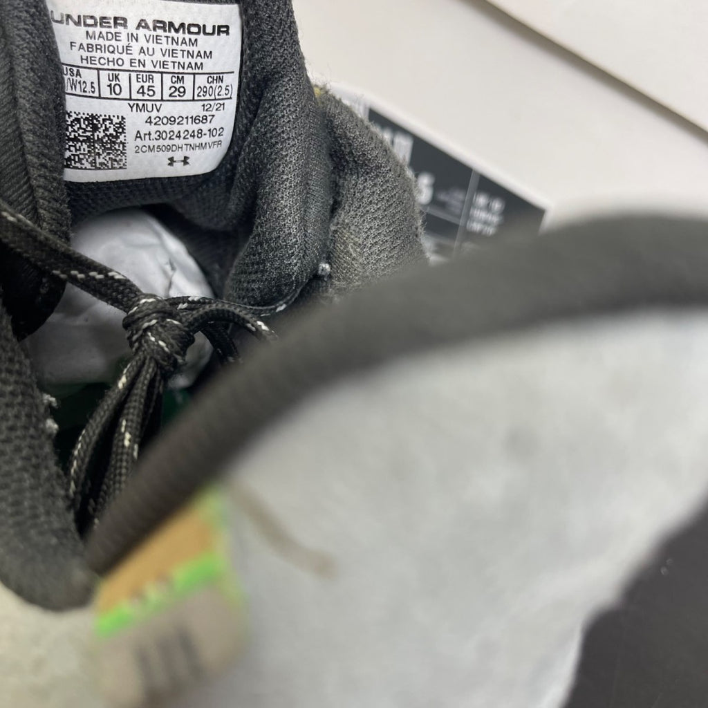 Under Armour Curry Flow 9 Sesame Street Oscar 11 (Moderately Worn Pre-Owned)Under ArmourGrey/Green/Black - Image 6