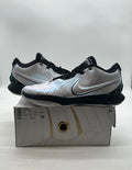 Nike LeBron 21 Conchiolin 12 (Lightly Worn Pre-Owned)NikeWhite/Black/Bicoastal/Photon Dust - Image 1