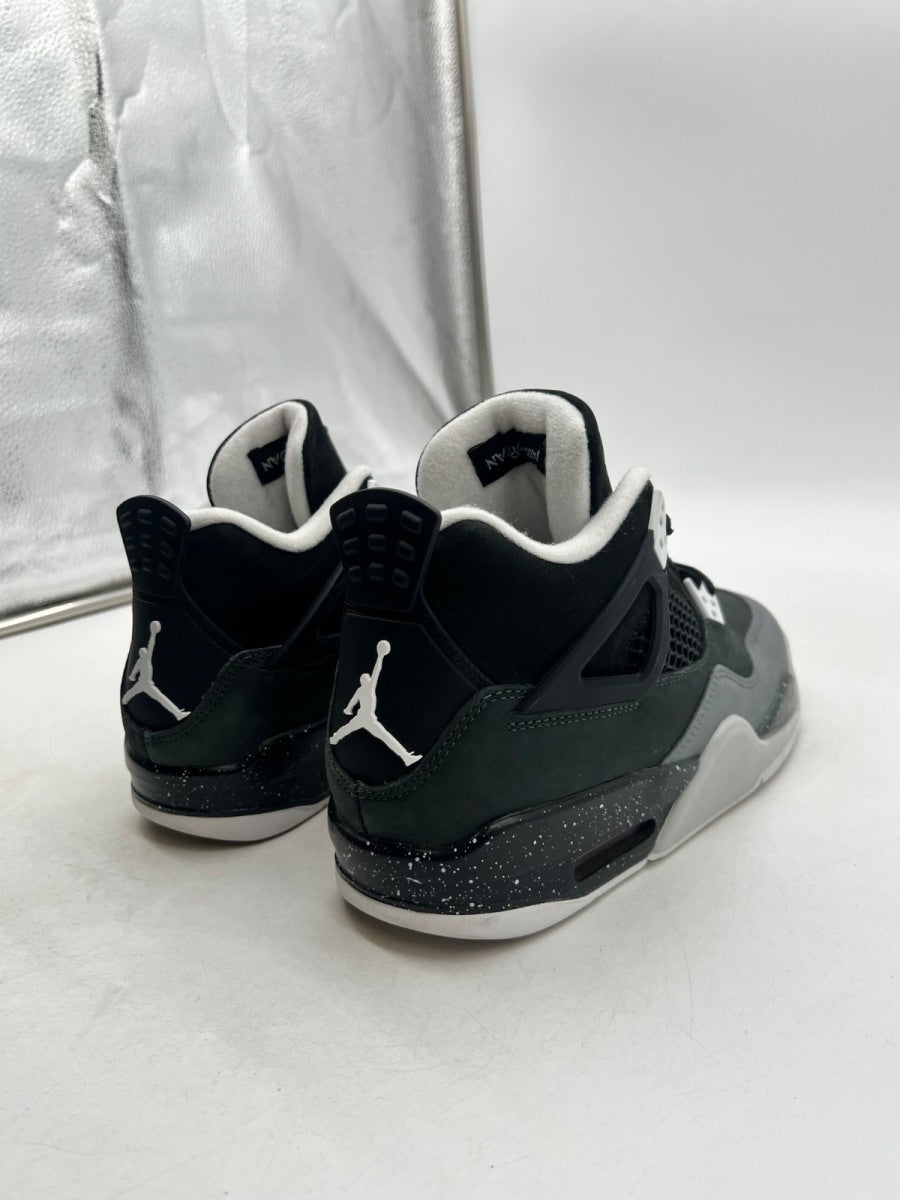 Jordan 4 Retro Fear (2024) (GS) 7Y (Moderately Worn Pre-Owned) - Image 3