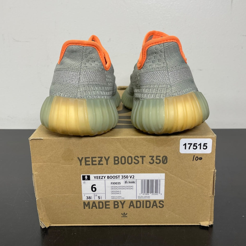 adidas Yeezy Boost 350 V2 Desert Sage 6 (Moderately Worn Pre-Owned)adidasDesert Sage/Desert Sage/Desert Sage - Image 4