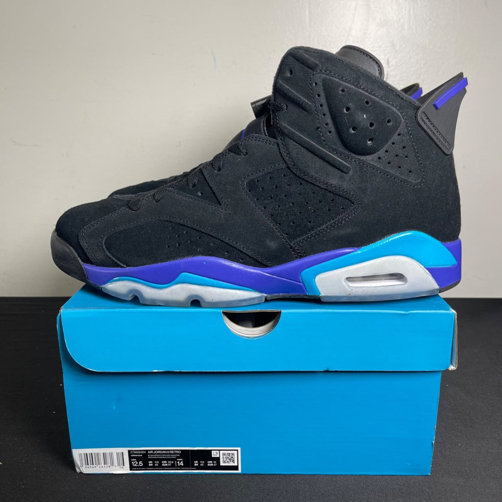 Jordan 6 Retro Aqua (Size 12.5) - aux
