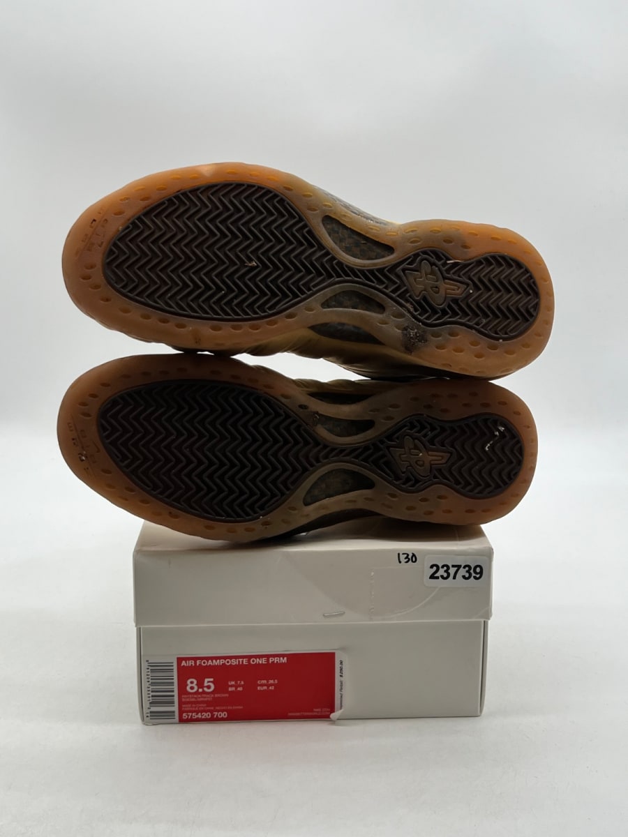 Nike Air Foamposite One Wheat 8.5 (Moderately Worn Pre-Owned)NikeHaystack/Track Brown - Image 8