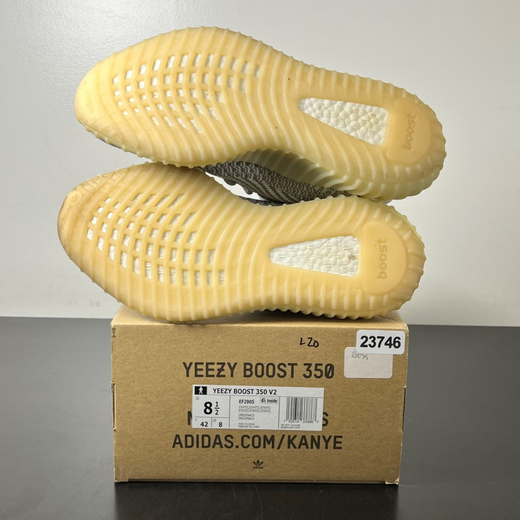adidas Yeezy Boost 350 V2 Static (Non-Reflective) 8.5 (Lightly Worn Pre-Owned)adidasStatic/Static/Static - Image 6
