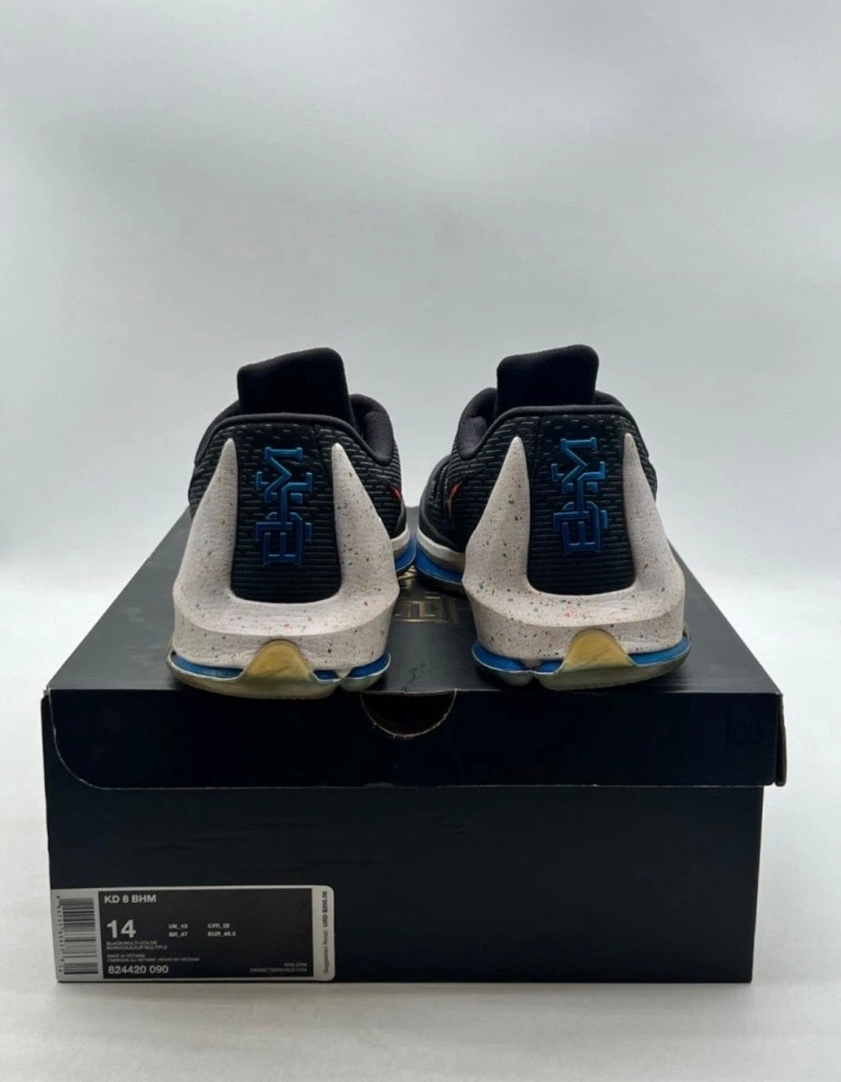 Nike KD 8 BHM (2016) 14 (Moderately Worn Pre-Owned)NikeBlack/Multi-Color - Image 3