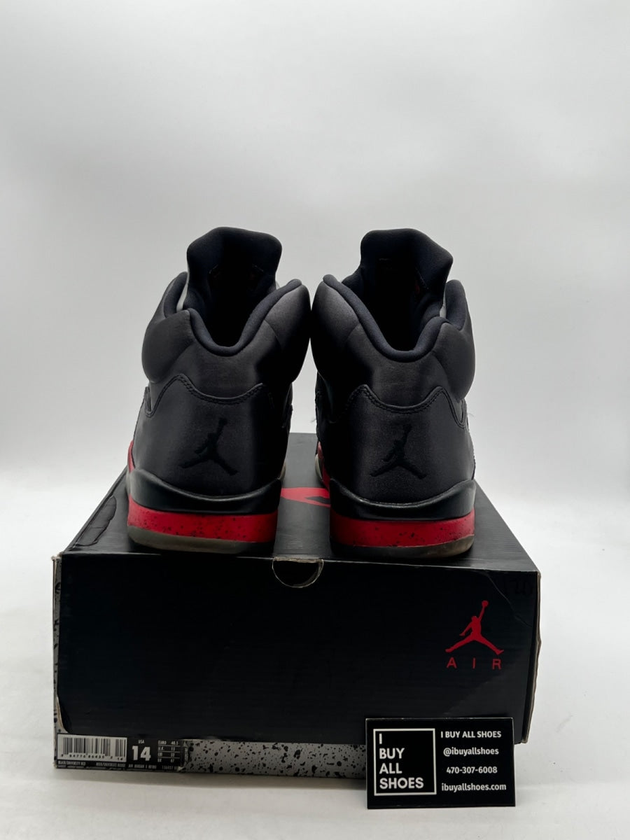 Jordan 5 Retro Satin Bred 14 (Lightly Worn Pre-Owned) - Image 3