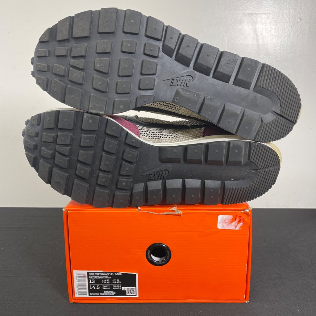 Nike Vaporwaffle sacai Villain Red Neptune Green (Size 13) - Image 5