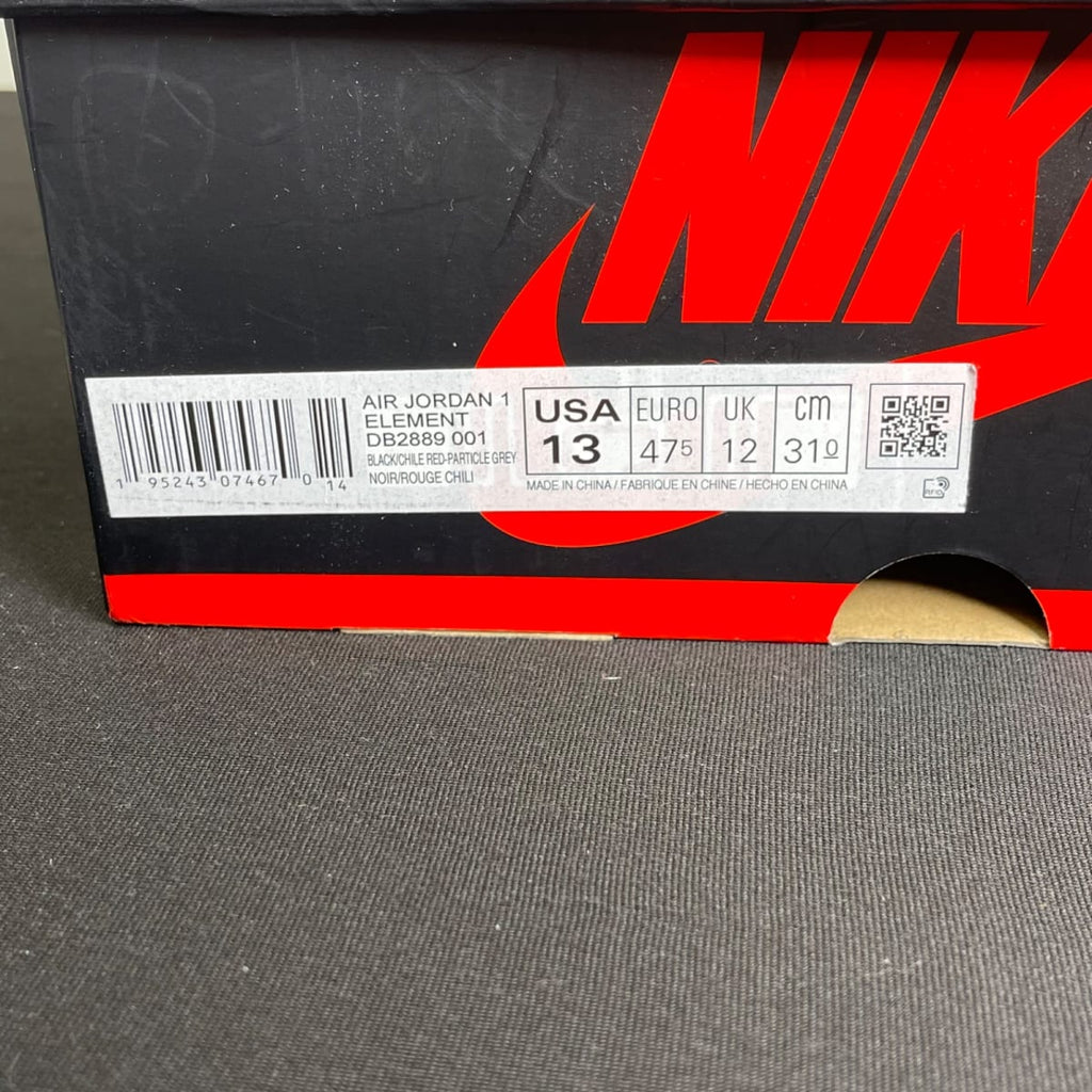 Jordan 1 Retro High Element Gore-Tex Black Particle Grey (Size 13) - aux