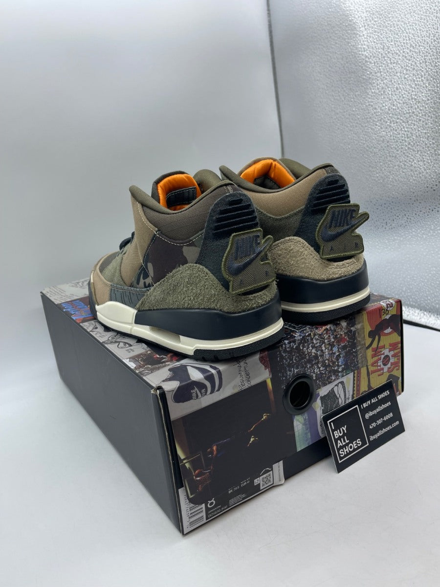 Jordan 3 Retro Patchwork Camo 8 (Moderately Worn Pre-Owned) - Image 4