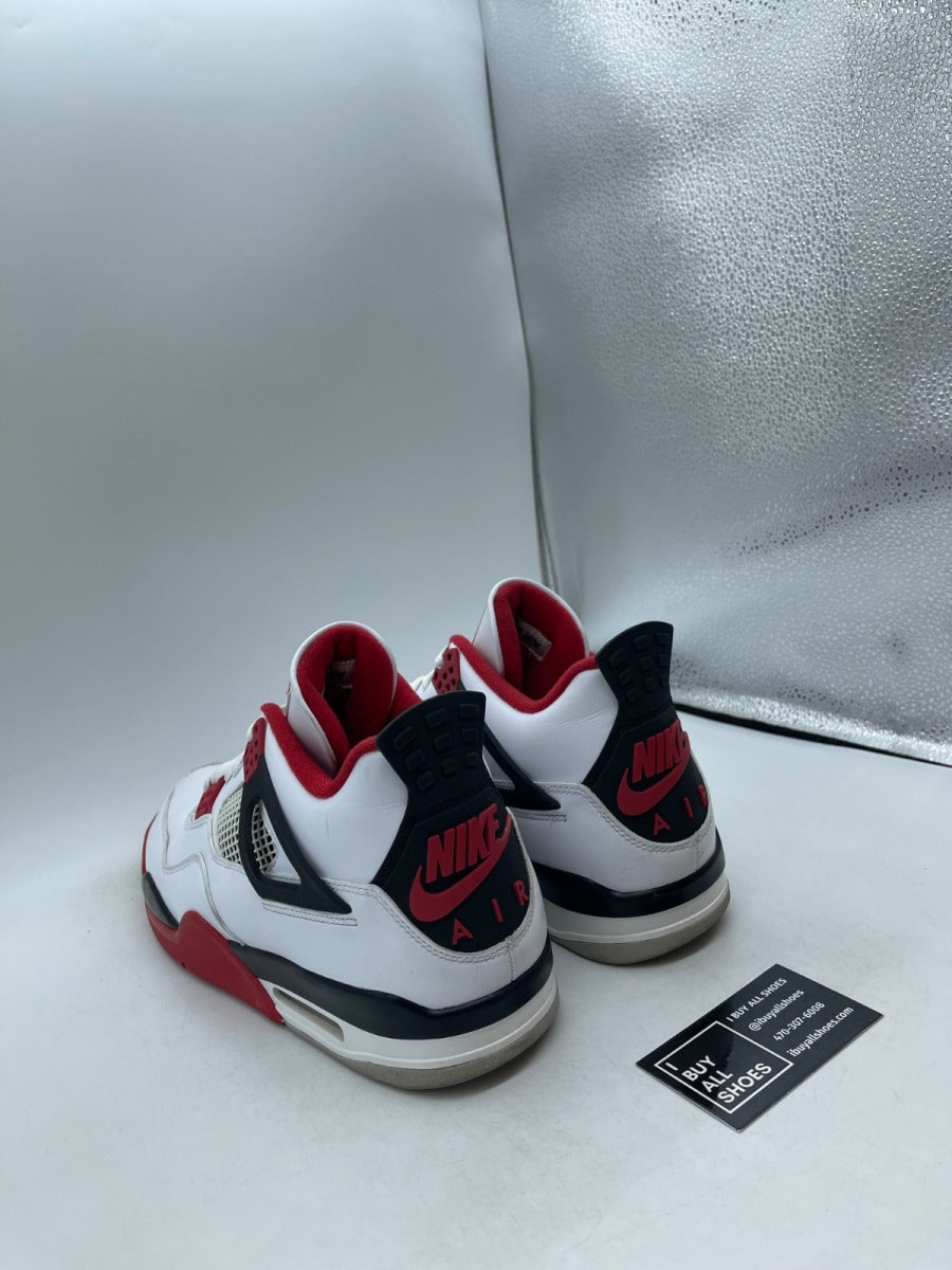 Jordan 4 Retro Fire Red (2020) 13 (Moderately Worn Pre-Owned) - Image 4