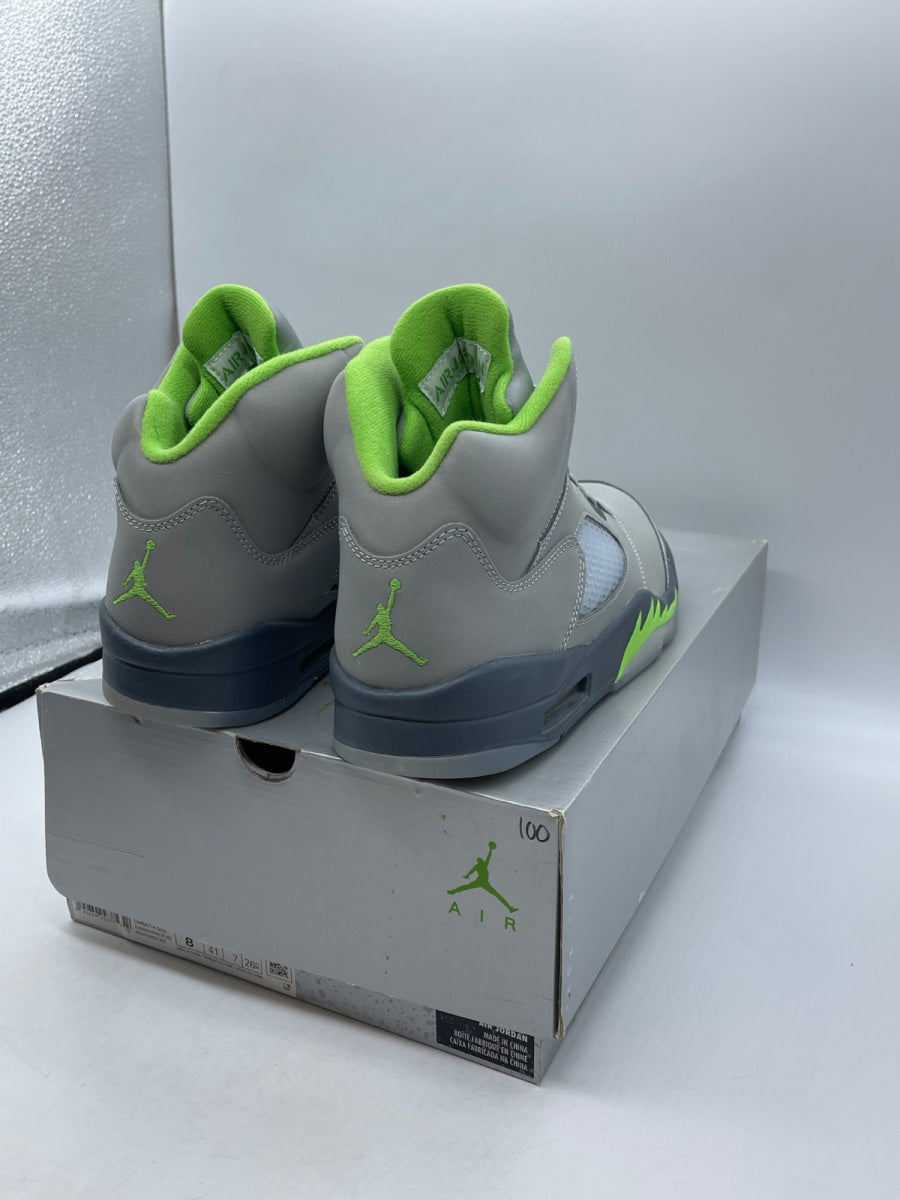 Jordan 5 Retro Green Bean (2022) 8 (Moderately Worn Pre-Owned) - Image 5