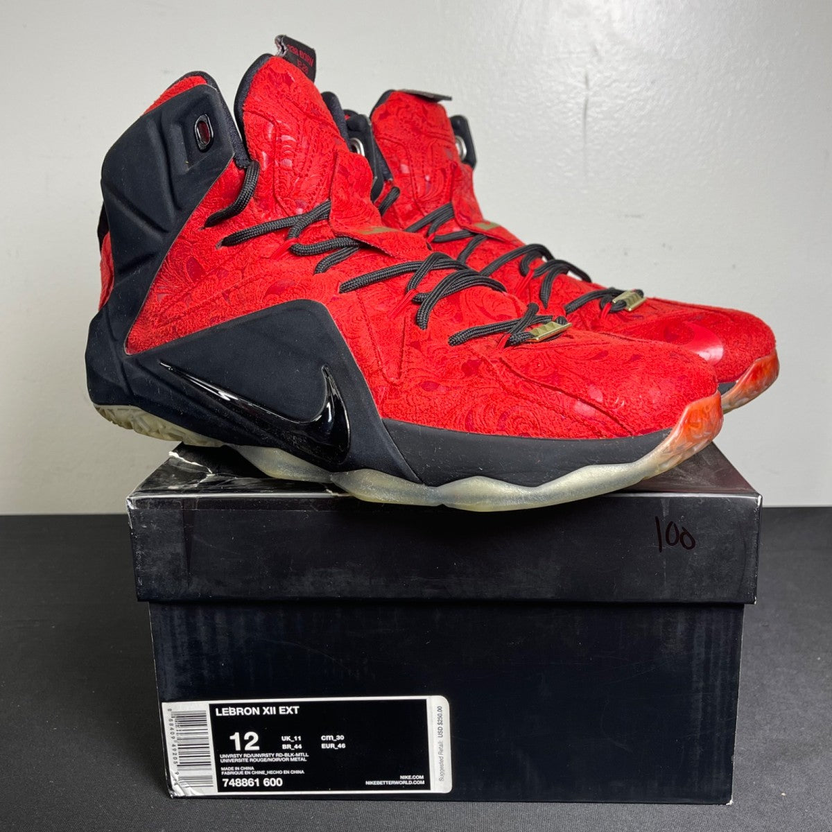 Nike LeBron 12 EXT King's Cloak (Size 12) - Image 1