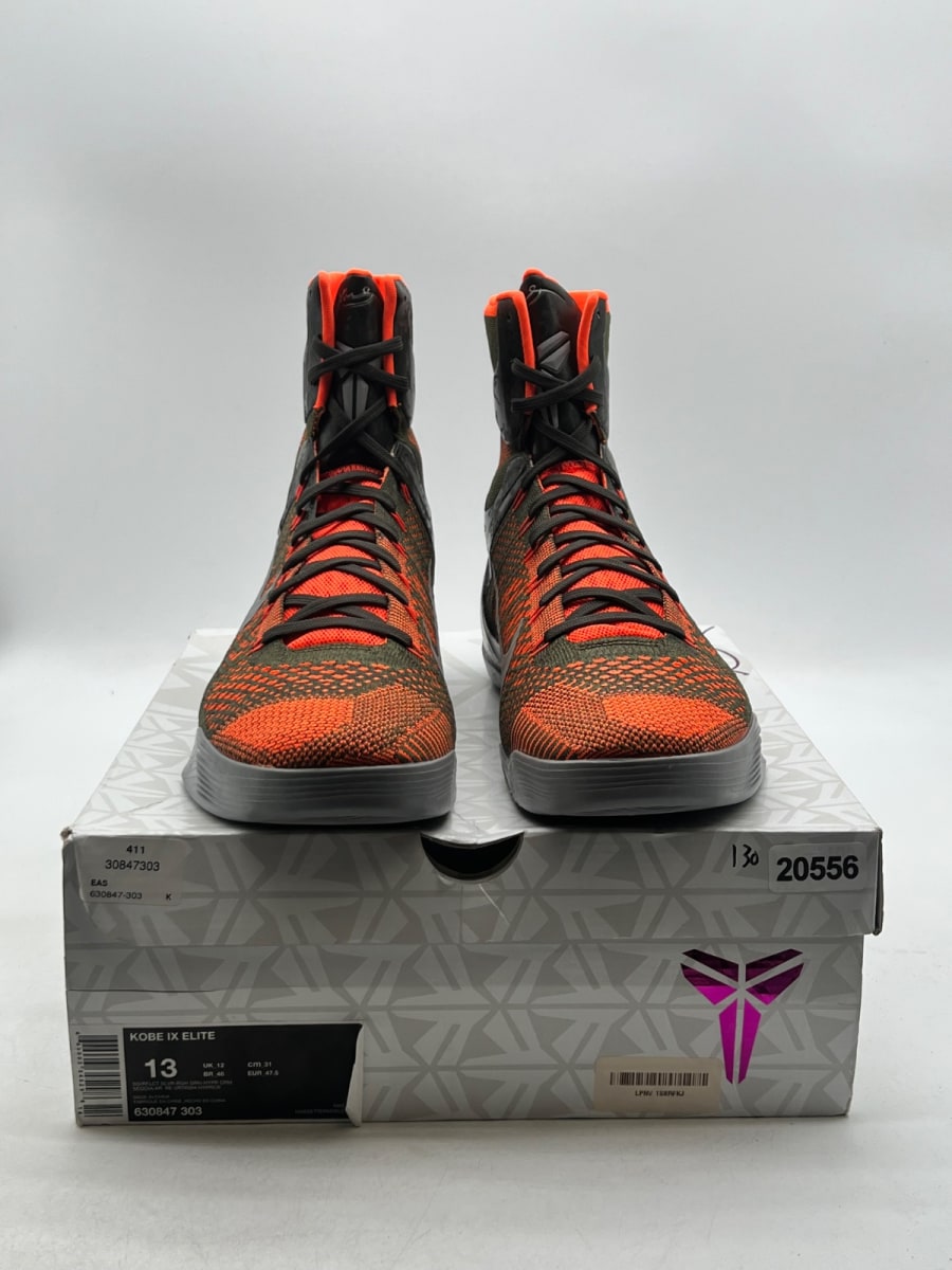 Nike Kobe 9 Elite Sequoia 13 (Lightly Worn Pre-Owned) - Image 2
