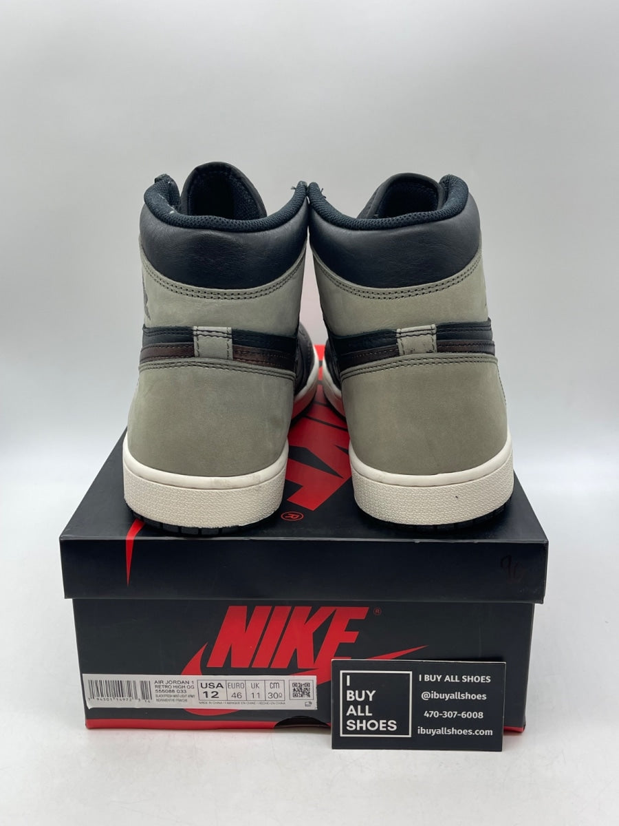 Jordan 1 Retro High Light Army Rust Shadow Patina 12 (Moderately Worn Pre-Owned) - Image 3