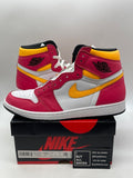 Jordan 1 Retro High OG Light Fusion Red 11.5 (Moderately Worn Pre-Owned)