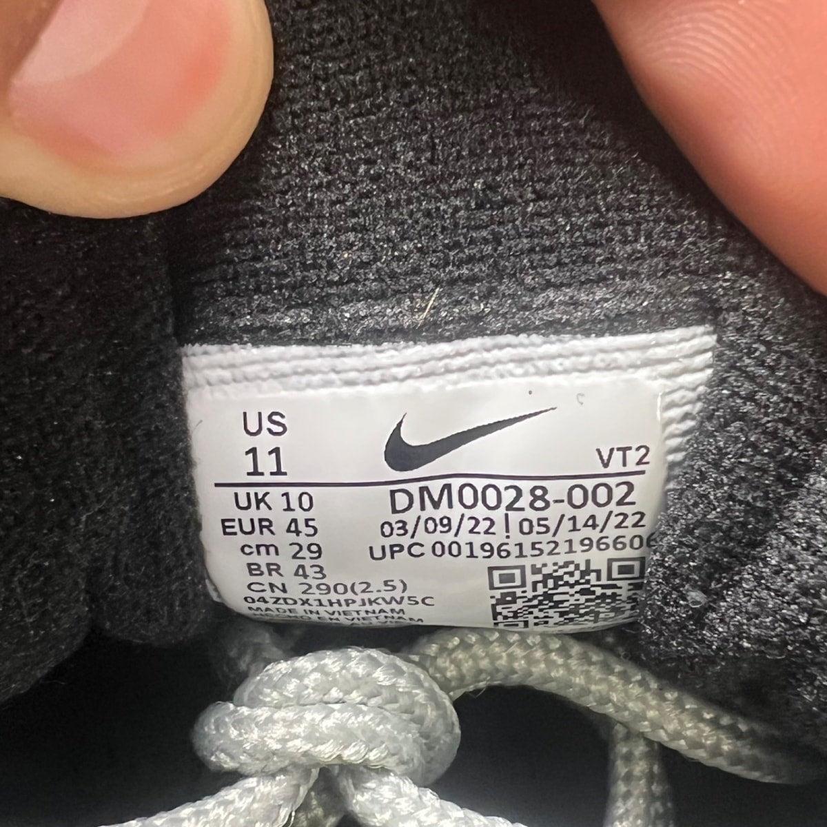 Nike Air Max 97 OG Silver Bullet (2022) 11 (Lightly Worn Pre-Owned)NikeMetallic Silver/University Red-Black-White - Image 7