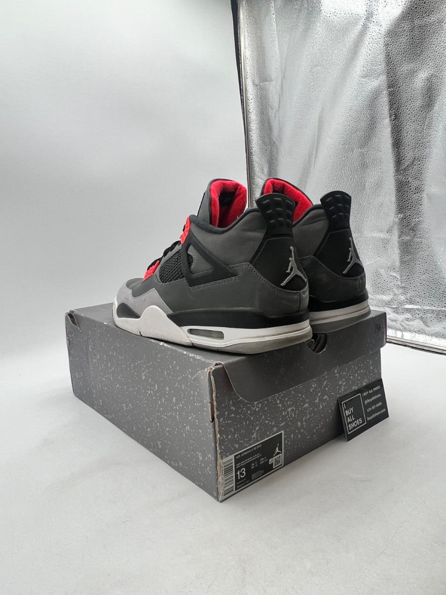 Jordan 4 Retro Infrared 13 (Moderately Worn Pre-Owned) - Image 4