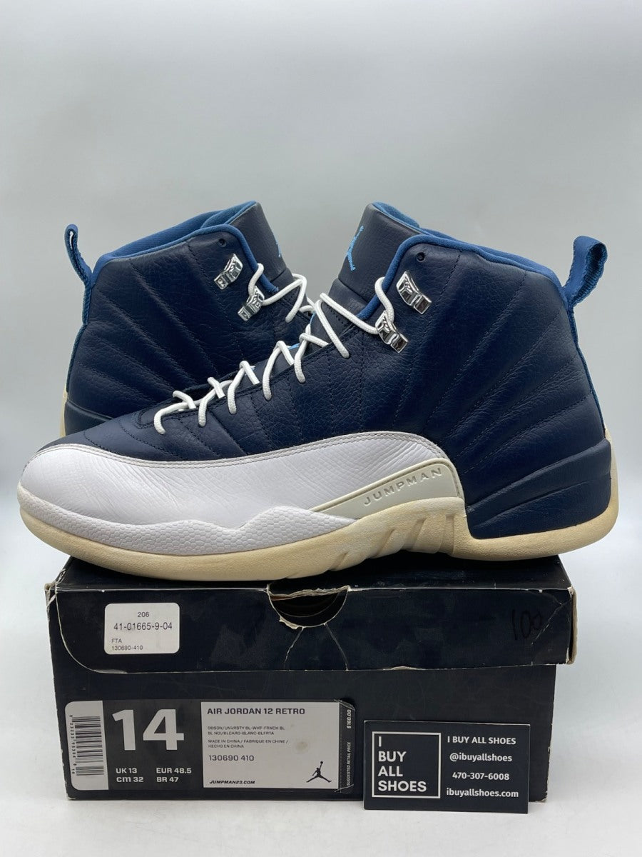 Jordan 12 Retro Obsidian (2012) 14 (Heavily Worn Pre-Owned) - Image 1