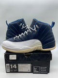 Jordan 12 Retro Obsidian (2012) 14 (Heavily Worn Pre-Owned) - Image 1