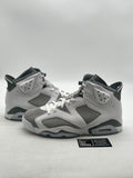 Jordan 6 Retro Cool Grey 12 (Lightly Worn Pre-Owned) - Image 1
