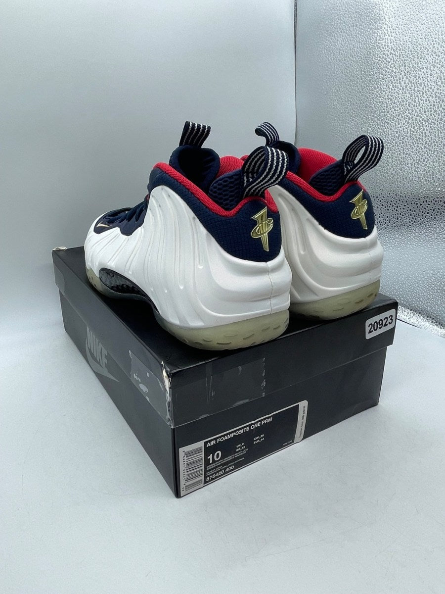 Nike Air Foamposite One Olympic 10 (Moderately Worn Pre-Owned) - Image 4
