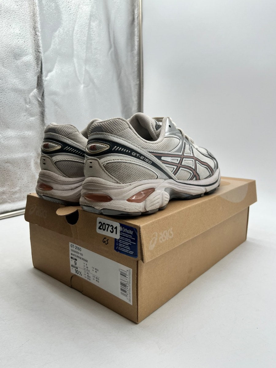 ASICS GT-2160 White Rose Rouge 9 (Moderately Worn Pre-Owned) - Image 3